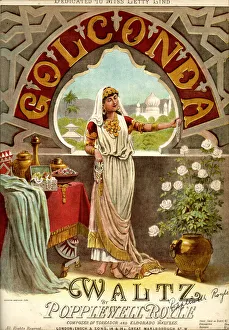 Images Dated 3rd April 2019: Music cover, Golconda Waltz, by Popplewell Royle