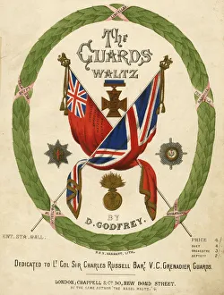 Godfrey Gallery: Music cover, The Guards Waltz