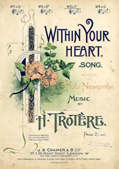 Voice Prints: Music cover, Within Your Heart, by H Trotere