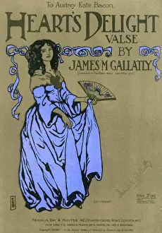 Kate Prints: Music cover, Hearts Delight Valse