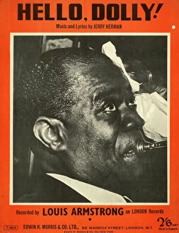 Words Collection: Music cover, Hello, Dolly! Louis Armstrong