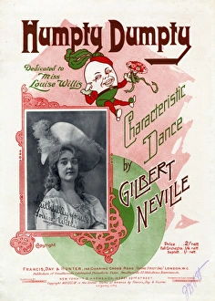 Music cover, Humpty Dumpty, Louise Willis