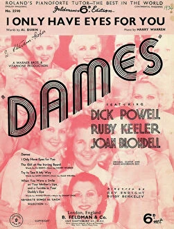 Dames Collection: Music cover, I Only Have Eyes for You