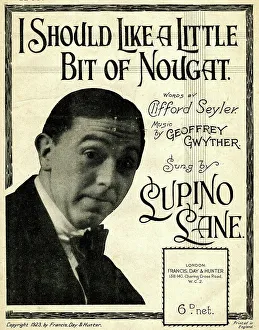 Clifford Prints: Music cover, I Should Like a Little Bit of Nougat