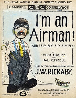 Music cover, I m an Airman