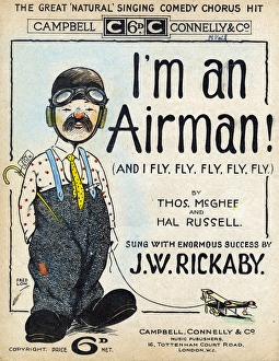 Images Dated 12th January 2016: Music cover, I m an Airman