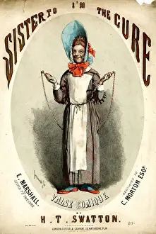 Drag Prints: Music cover, I m Sister to the Cure