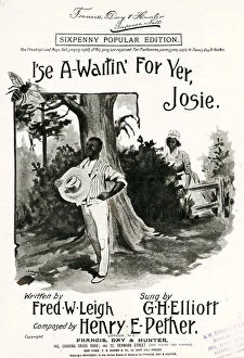 Music cover, I se A-Waitin For Yer, Josie