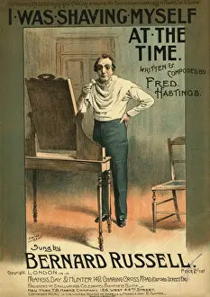 Shave Prints: Music cover, I Was Shaving Myself at the Time