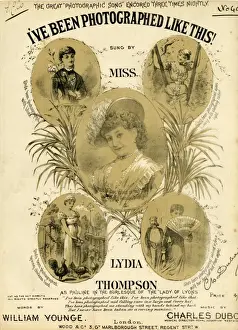 Lydia Prints: Music cover, I ve Been Photographed Like This