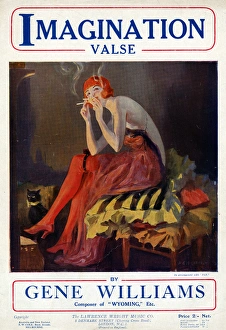 Images Dated 12th January 2016: Music cover, Imagination Valse by Gene Williams