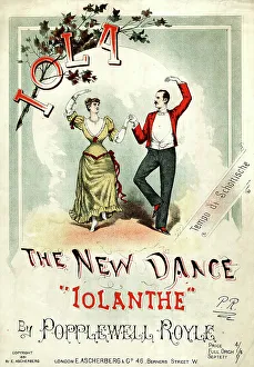 Inspired Prints: Music cover, Iola, The New Dance, Iolanthe