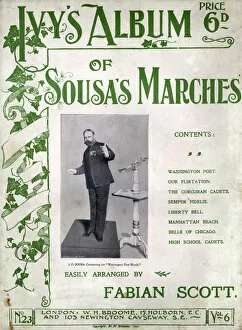 Music cover, Ivys Album of Sousas Marches