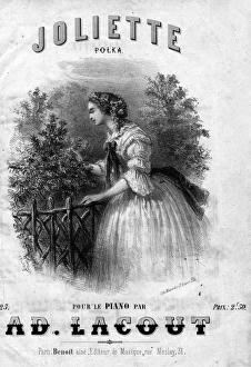 Images Dated 7th January 2016: Music cover, Joliette Polka by Lacout