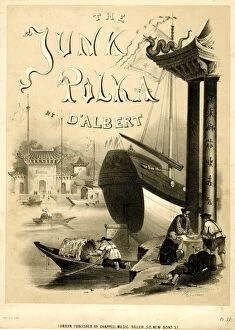 Images Dated 6th September 2017: Music cover, The Junk Polka by D Albert