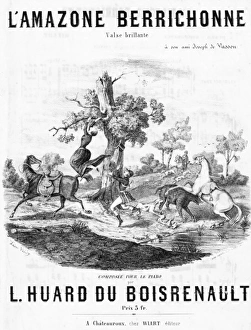Amazone Gallery: Music cover, L Amazone Berrichonne by Boisrenault