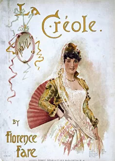 Music cover, La Creole Waltz by Florence Fare