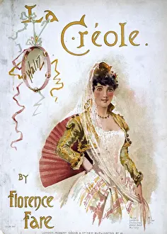 Music cover, La Creole Waltz by Florence Fare