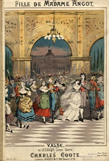 Music cover for La Fille de Madame Angot Valse Music cover for La Fille de Madame Angot Valse