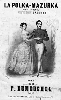 Images Dated 7th January 2016: Music cover, La Polka-Mazurka de St Petersbourg