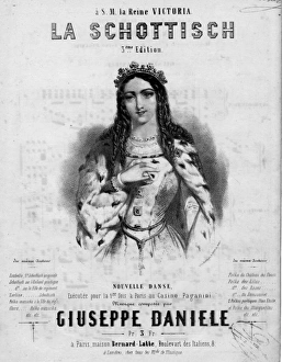 Images Dated 7th January 2016: Music cover, La Schottisch by Giuseppe Daniele
