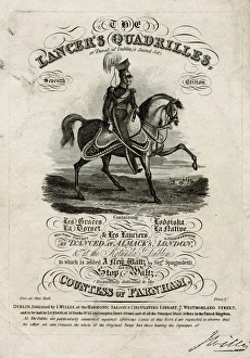 Almack Collection: Music cover, The Lancers Quadrilles