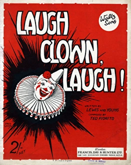 Images Dated 16th February 2016: Music cover, Laugh Clown Laugh