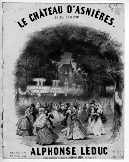 Images Dated 7th January 2016: Music cover, Le Chateau D Asnieres, Polka