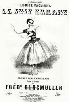 Mademoiselle Collection: Music cover, Le Juif Errant (The Wandering Jew)