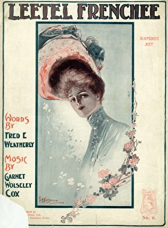 Garnet Gallery: Music cover, Leetel Frenchee, by Fred Weatherly