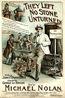 Images Dated 11th September 2017: Music cover, They Left No Stone Unturned