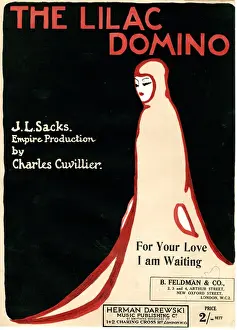 Domino Prints: Music cover, The Lilac Domino