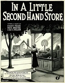 Music cover, In a Little Second Hand Store