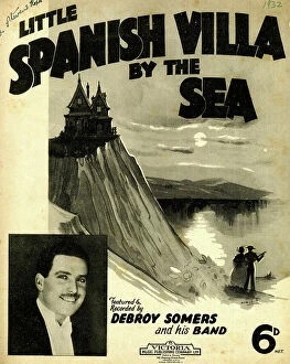 Sheet Collection: Music cover, Little Spanish Villa by the Sea