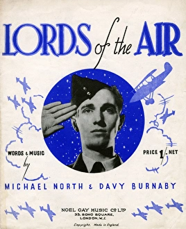 Images Dated 16th February 2016: Music cover, Lords of the Air, WW2