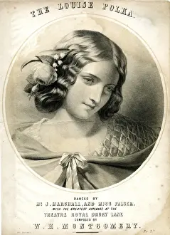 Montgomery Prints: Music cover, The Louise Polka