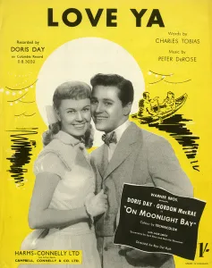 Doris Prints: Music cover, Love Ya, Doris Day
