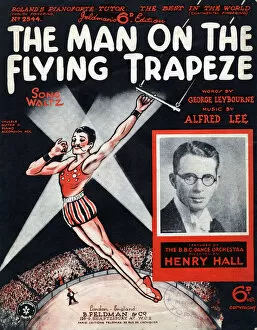Acrobats Gallery: Music cover, The Man on the Flying Trapeze