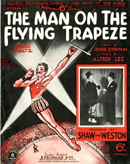 Acrobats Gallery: Music cover, The Man on the Flying Trapeze