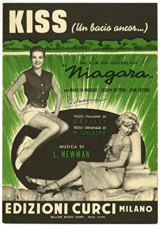 Seductive Gallery: Music cover, Marilyn Monroe in Niagara