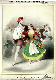 Music cover, The Masaniello Quadrille