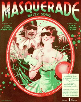 Neckline Collection: Music cover, Masquerade, waltz song