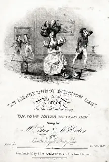Music cover, In Mercy Do Not Mention Her