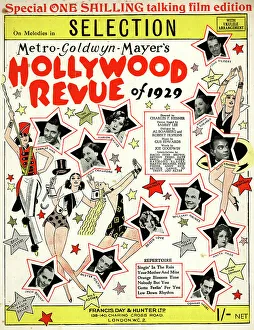 Music cover, MGM's Hollywood Revue of 1929
