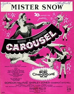 Fuchsia Collection: Music cover, Mister Snow, from Carousel