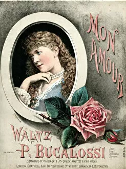 Amour Gallery: Music cover, Mon Amour Waltz, by P Bucalossi