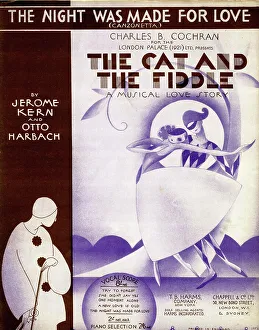 Jerome Prints: Music cover, The Night Was Made for Love