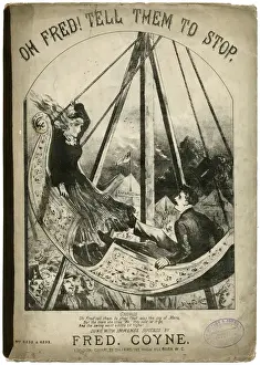 Fairground Prints: Music cover Oh, Fred, tell them to stop