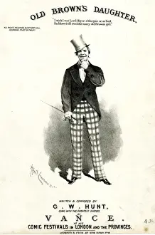 Browns Prints: Music cover, Old Browns Daughter sung by Vance