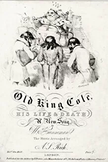 Cole Collection: Music cover, Old King Cole, His Life & Death